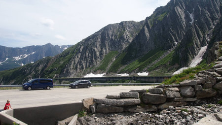 Switzerland, brennerpassの写真素材