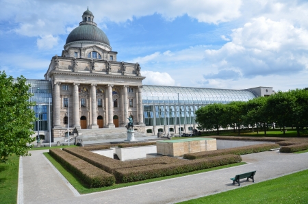 view of the building of the state chancelleryの写真素材