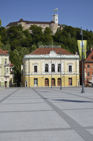Historical and cultural center of Sloveniaのeditorial素材