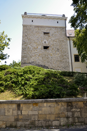 Old medieval tower to defend the cityのeditorial素材
