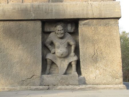 Closeup of sculptureの写真素材