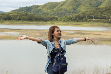 Women travel damの写真素材