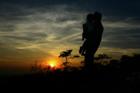 Daylight in the wintertime  at Phu Rua, Thailand