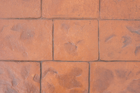 Printed concrete, paint and coatings.の写真素材