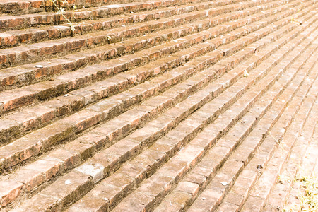 Brick structure is the base of the temple.の写真素材