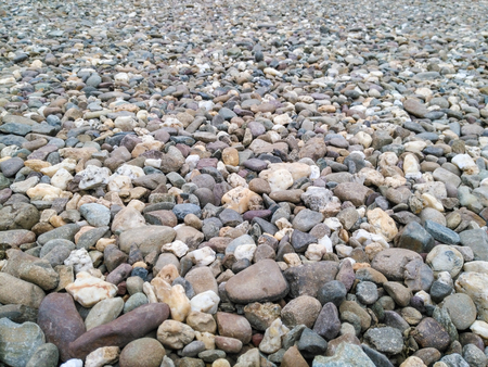 Background river rocks small nodules.