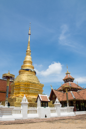 Thai temples in Lampang province, Northern Thailandの写真素材