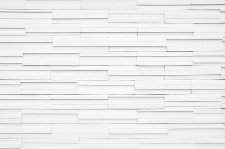 Modern white wall. stone wall backgroundの写真素材