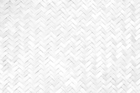 Traditional handcraft weave pattern nature background texture wicker surface for furniture の写真素材