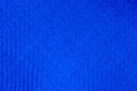 Traditional handcraft weave Thai style pattern nature background texture wicker surface for...