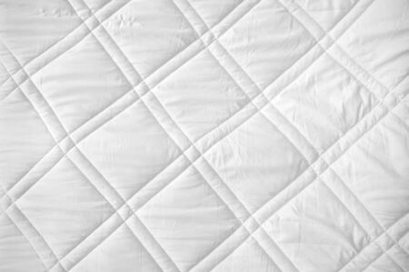 white blanket texture close up used for backgroundの写真素材