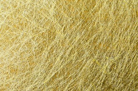 Luxery Golden Fiber Paper background. Gold Nature texture.