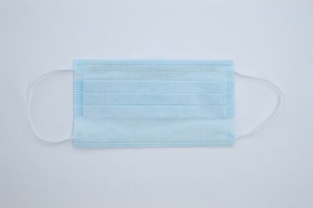Doctor mask and corona virus protection isolated on a white background