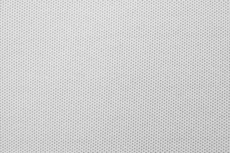 Texture of white fabric surface in top viewの写真素材
