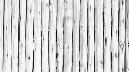 eucalyptus wood fence wall texture backgroundの写真素材