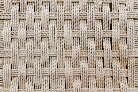 Light brown rope texture background. Beautiful woven rope fibers.
