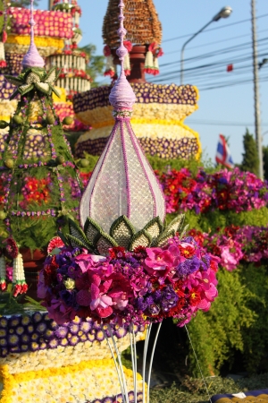 Chiang Mai Flower Festival of Thailandの写真素材