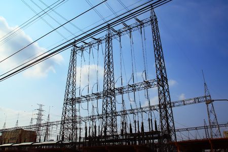 A small power plantの写真素材