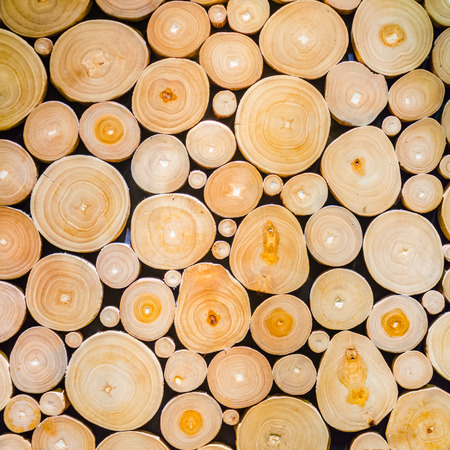 Stacked Logs Background