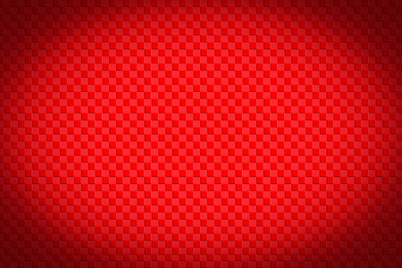 red square pattern on red backgroundの写真素材
