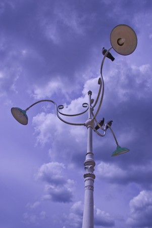 Lamp at Bangkokの写真素材