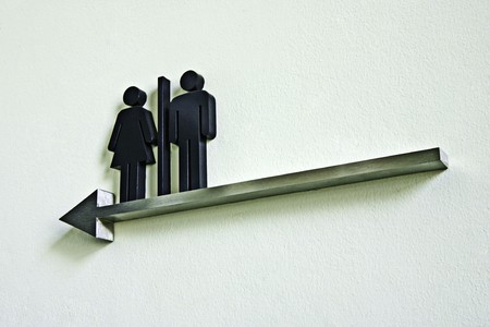 toilet signの写真素材
