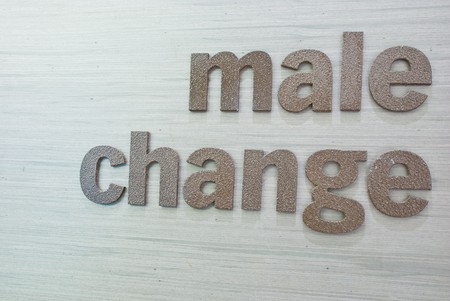 signage on wallの写真素材