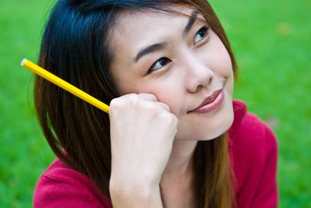 Portrait of the young beautifulの写真素材