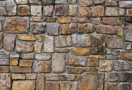 Pattern of old stone Wall Surfacedの写真素材