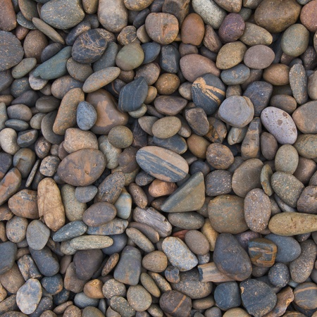 wall pattern of gravel stone