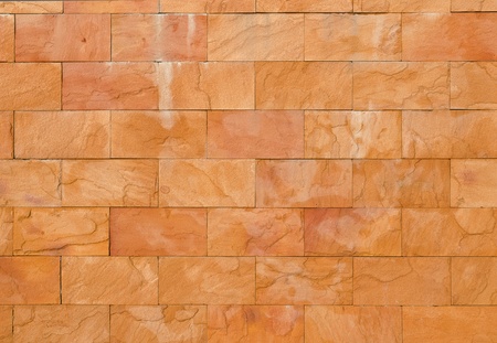 Background of decorate sand stone wall surface
