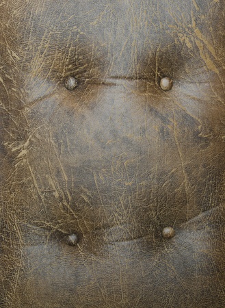 luxury classic leather texture, background of vintage sofaの写真素材