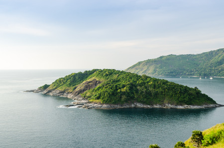 Aerial View Phuket island, southern of Thailand