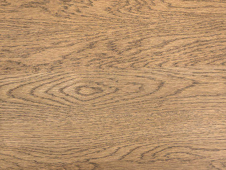 background of oak wood furniture surfaceの写真素材