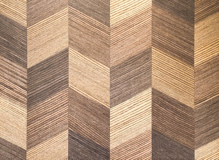 texture of decorative wood furniture surfaceの写真素材