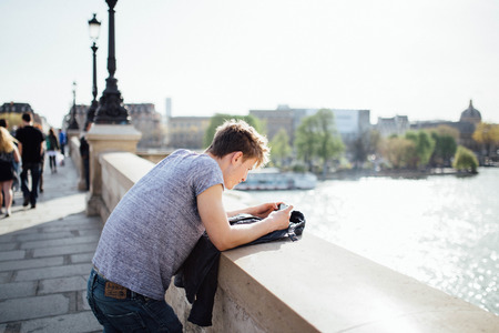 Man waitingのeditorial素材