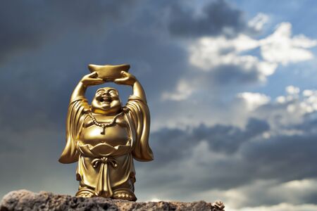 A Buddha Statueの写真素材