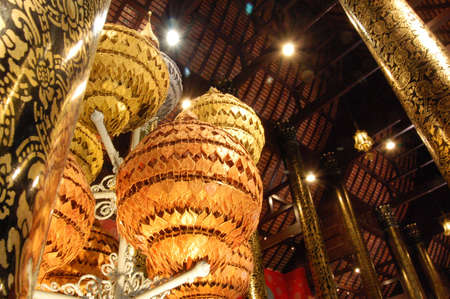 CHIANG MAI, THAILAND- FEB 16: Art and Civilization Hall, this building was the old Royal parade of Lanna King and City hall, Feb 16 2007 in Chiang Mai, Thailand.のeditorial素材