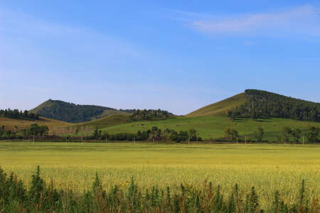 the nature of Khakassia amazes with its vastness landscape.