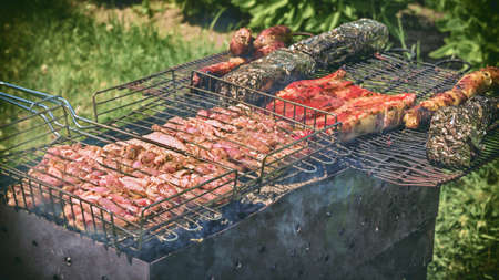 Rustic grill.の写真素材