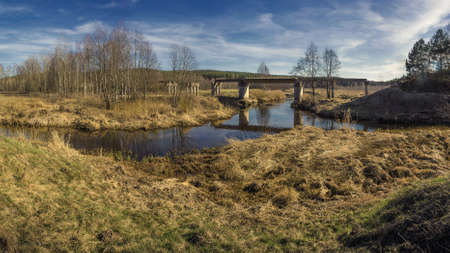 Stitched panoramaの写真素材