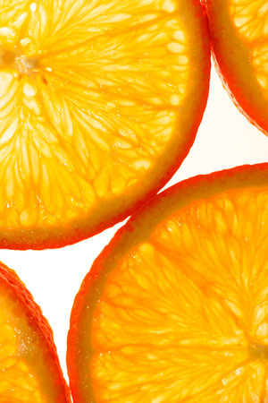 Orange slicesの写真素材