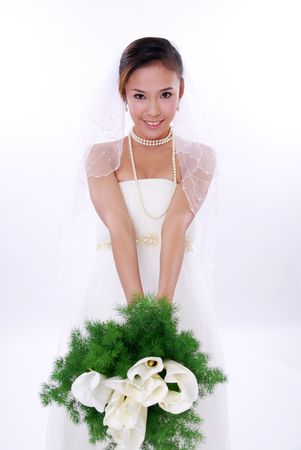 a series of wedding picturesの写真素材