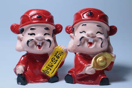 the porcelain god of wealthの写真素材