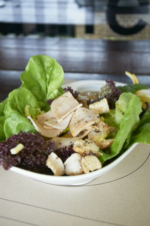 Chicken Caesar Saladの素材