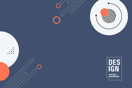 Abstract geometric background concept. Design elements for Magazine, leaflet, billboard, sale. Vector illustration.のイラスト素材