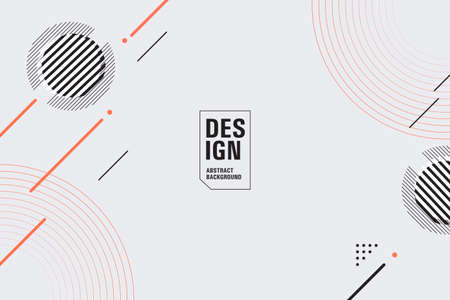 Abstract geometric background concept. Design elements for Magazine, leaflet, billboard, sale. Vector illustration.のイラスト素材