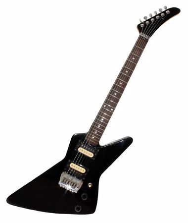 black rock guitarの写真素材