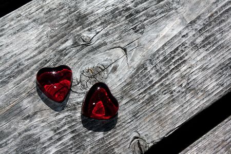 hearts on deckの写真素材