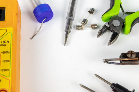 Fuse for devices and electrical receivers. Accessories and spare parts for electronics. Light...